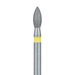 Pointed Football Diamond Bur, 1.8mm Extra Fine FG