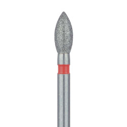 Pointed Football Diamond Bur, 2.3mm Fine FG