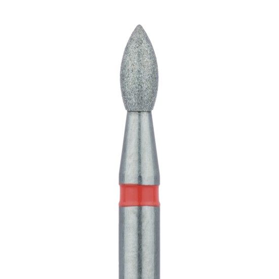 Pointed Football Diamond Bur, 2.3mm Fine RA