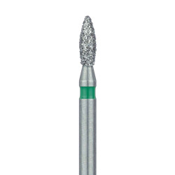 Pointed Football Diamond Bur, 1.6mm Coarse FG