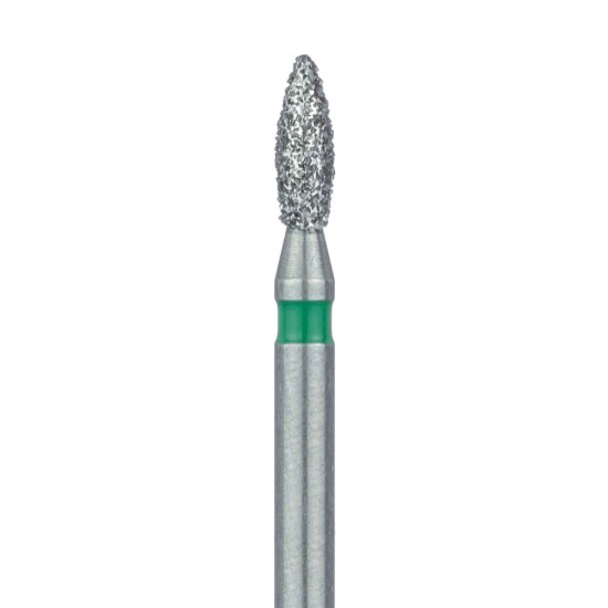 Pointed Football Diamond Bur, 1.6mm Coarse FG