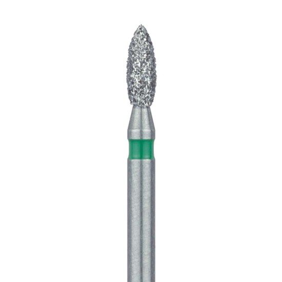 Pointed Football Diamond Bur, 1.8mm Coarse FG