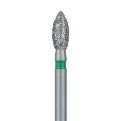830G-023-FG POINTED FOOTBALL DIAMOND BUR, 2.3MM COARSE FG