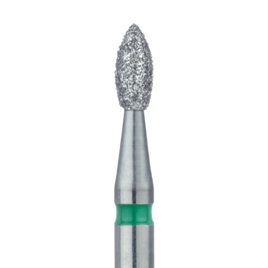 Pointed Football Diamond Bur, 2.3mm Coarse RA