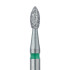 Pointed Football Diamond Bur, 2.3mm Coarse RA