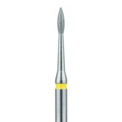 Long Pointed Football Diamond Bur, 1.4mm Extra Fine RAL