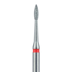 Long Pointed Football Diamond Bur, 1.4mm Fine RAL
