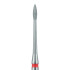 Long Pointed Football Diamond Bur, 1.4mm Fine RAX