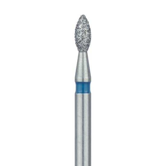 Pointed Football Diamond Bur, 1.6mm/3.5mm WL Medium FG