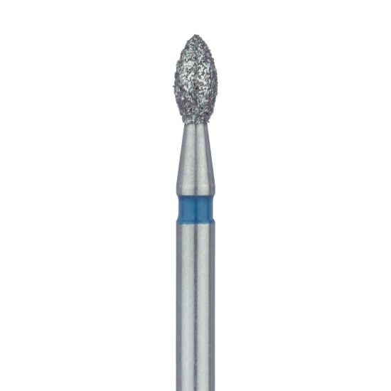 Pointed Football Diamond Bur, 1.8mm Medium FG