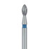 Pointed Football Diamond Bur, 1.8mm Medium FG