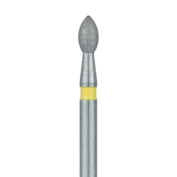 Pointed Football Diamond Bur, 1.8mm/3.5mm WL Extra Fine FG