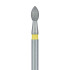 Pointed Football Diamond Bur, 1.8mm/3.5mm WL Extra Fine FG