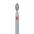 Pointed Football Diamond Bur, 1.8mm/3.5mm WL Fine FG