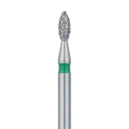 Pointed Football Diamond Bur, 1.6mm/3.5mm WL Coarse FG