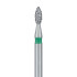 Pointed Football Diamond Bur, 1.6mm/3.5mm WL Coarse FG