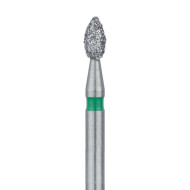 831G-018-FG POINTED FOOTBALL DIAMOND BUR, 1.8MM COARSE RA