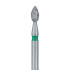 831G-018-FG POINTED FOOTBALL DIAMOND BUR, 1.8MM COARSE RA