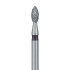 Pointed Football Diamond Bur, 1.8mm Super Coarse FG