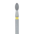 Egg / Football Diamond Bur, 1.8mm Extra Fine FG