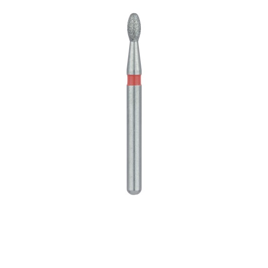 833F-014-FG EGG / FOOTBALL DIAMOND BUR, 1.4MM FINE FG