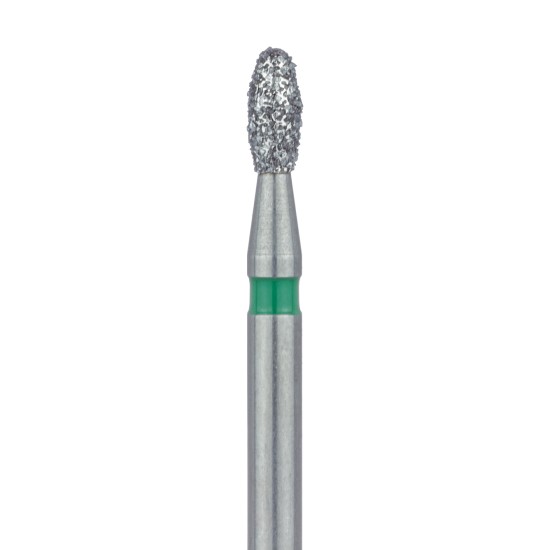 Egg / Football Diamond Bur, 1.6mm Coarse FG