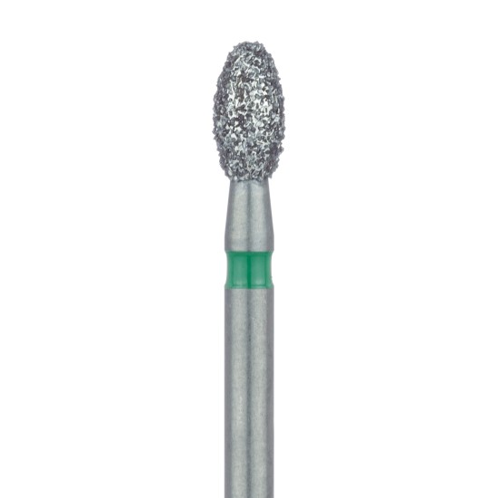 833G-023-FG EGG / FOOTBALL DIAMOND BUR, 2.3MM COARSE FG