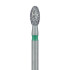 833G-023-FG EGG / FOOTBALL DIAMOND BUR, 2.3MM COARSE FG