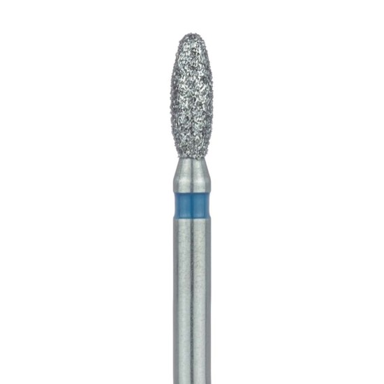 Long Egg / Football Diamond Bur, 1.8mm Medium FG