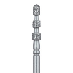 Christmas Tree Depth Limiting W Diamond Bur 2.1mm, 4mm cutting length