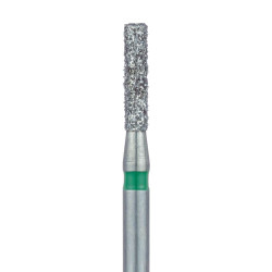 Long Cylinder Diamond Bur 1.4mm, Coarse SS
