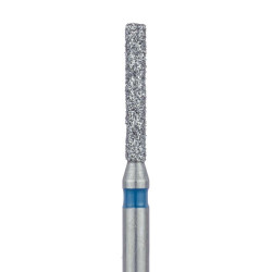 Long Cylinder Diamond Bur 1.2mm, 8mm WL Medium FG