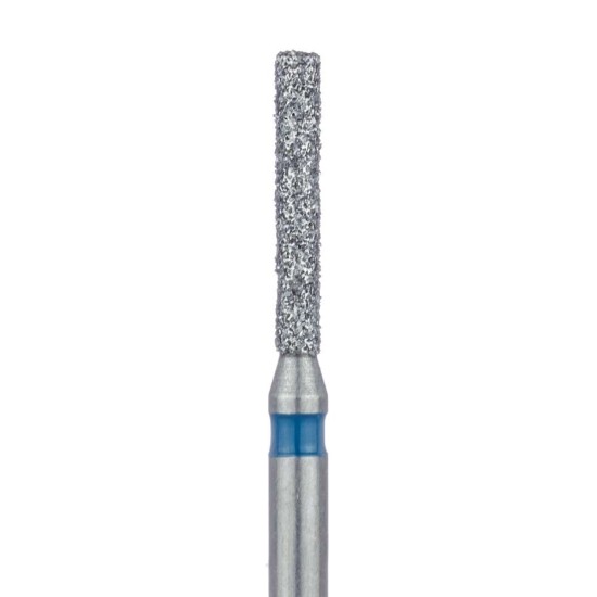 Long Cylinder Diamond Bur 1.2mm, 8mm WL Medium FG