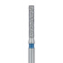 Long Cylinder Diamond Bur 1.4mm,  8mm WL Medium HP