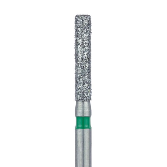 Long Cylinder Diamond Bur 1.6mm,  8mm WL Coarse FG