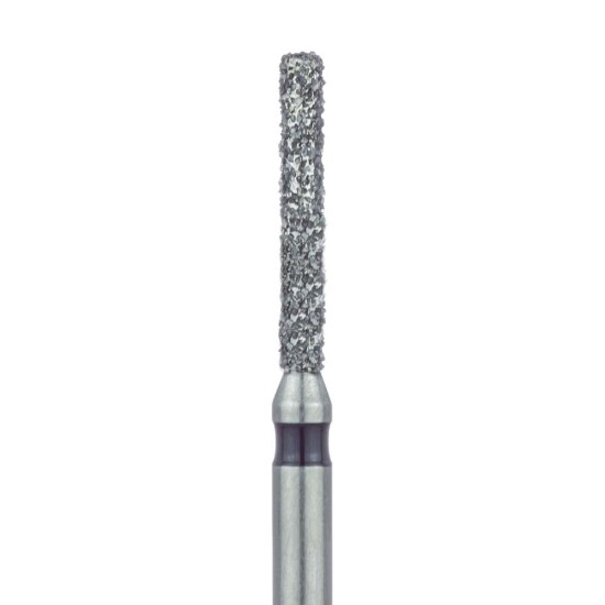 Long Cylinder Diamond Bur 1.2mm,  8mm WL Super Coarse FG