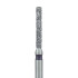 Long Cylinder Diamond Bur 1.2mm,  8mm WL Super Coarse FG