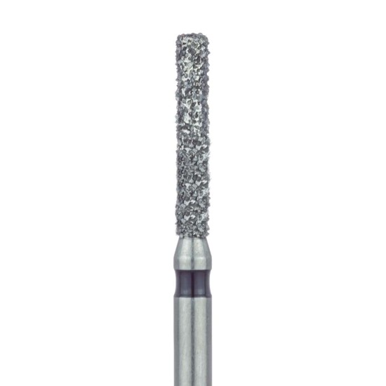 Long Cylinder Diamond Bur 1.4mm, 8mm WL Super Coarse FG