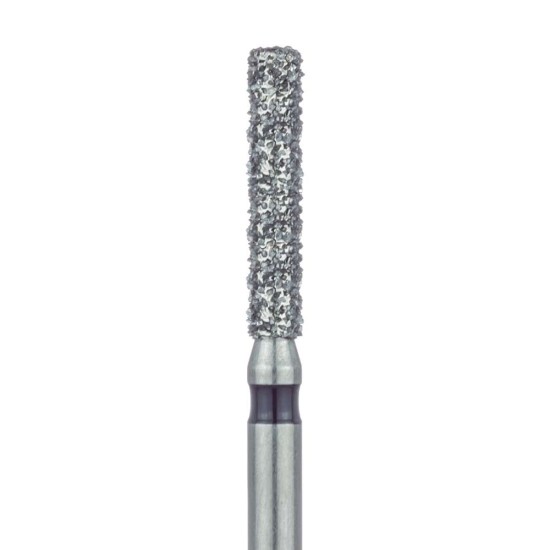 Long Cylinder Diamond Bur 1.6mm,  8mm WL Super Coarse FG