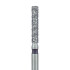Long Cylinder Diamond Bur 1.6mm,  8mm WL Super Coarse FG