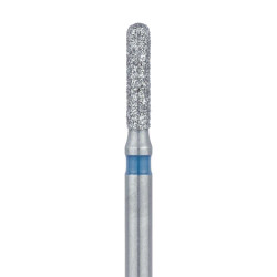 Long Round End Cylinder Diamond Bur 1.4mm Medium FG