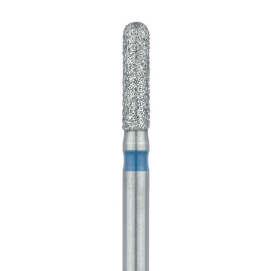 Long Round End Cylinder Diamond Bur 1.6mm Medium FG