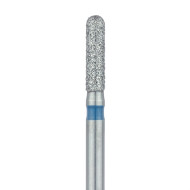 Long Round End Cylinder Diamond Bur 1.6mm Medium HP