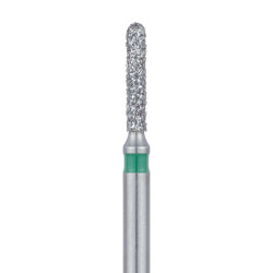 Long Round End Cylinder Diamond Bur 1.2mm Coarse FG