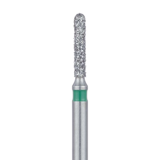 Long Round End Cylinder Diamond Bur 1.2mm Coarse FG