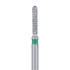 Long Round End Cylinder Diamond Bur 1.2mm Coarse FG