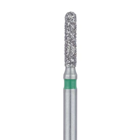 Long Round End Cylinder Diamond Bur 1.4mm Coarse FG