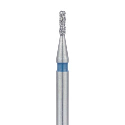 Round Edge Cylinder Diamond Bur, 0.8mm, Medium FG