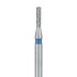 Round Edge Cylinder Diamond Bur, 0.8mm, 4mm WL Medium FG