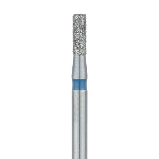 Round Edge Cylinder Diamond Bur, 1.4mm, Medium FG